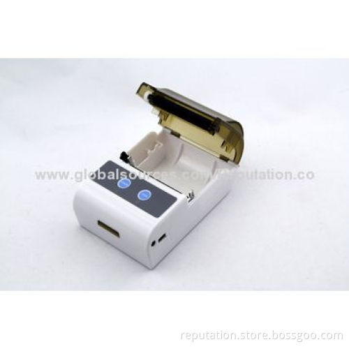 Mini Portable Bluetooth Thermal Printer, Can Custom Wi-Fi, 1,400mAh Capacity
